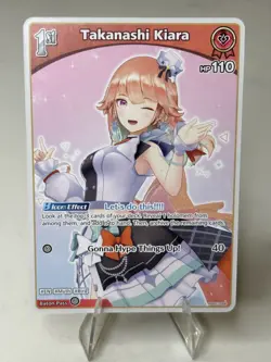Takanashi Kiara Hololive Official Card Game (U) hBP01-065 Blooming Radiance - Image 1