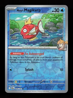 Misty's Magikarp 048/182 Reverse Holo SV10: Destined Rivals Pokemon Card - Image 1