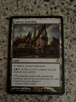 Gavony Township 239 Innistrad Regular MTG TCG CARD NM - Image 1