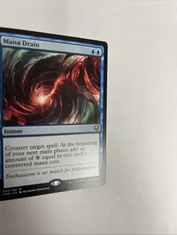Mana Drain Nonfoil Card #080 MTG LP - Image 2