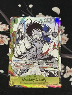Monkey D Luffy Premium Card 6 Assort Vol. 1 OP10-111 English One Piece TCG NM US - Image 1