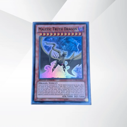 Yugioh Malefic Truth Dragon Super Rare Card CT09-EN016 1st Edition - Image 1