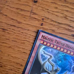 Yugioh Malefic Truth Dragon Super Rare Card CT09-EN016 1st Edition - Image 3