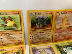 Job lot of 15 Near Mint Base Series Jungle Set 1999 Original Pokemon cards - Image 3