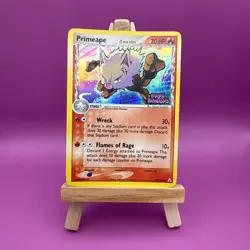 Pokemon Card - Primeape Holon Phantoms 50/110 Uncommon Reverse Holo Stamped - Image 1