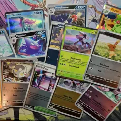 15 Pokemon Cards - Haunter - Genesect - Flygon- Suicune - Holo Near Mint - Image 1