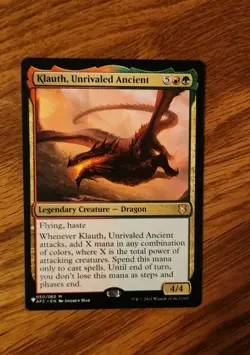 MTG Klauth, Unrivaled Ancient The List Reprints M/NM - Image 1