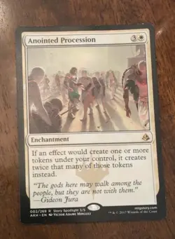 Lightly Played Magic MTG Anointed Procession Amonkhet 002/269 Regular - Image 1