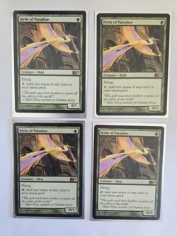 4 X Birds of Paradise Magic 2012 (M12) , 3x NM 1x LP - Image 1