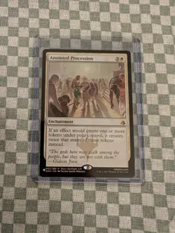 MTG Magic the Gathering Anointed Procession The List NM - Image 1