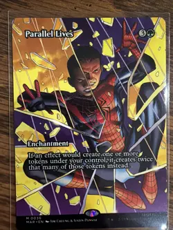Parallel Lives (Borderless) Marvel Universe Magic The Gathering MTG Near Mint - Image 1