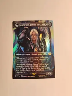 Sephiroth, Fabled SOLDIER (0317) (Borderless) Final Fantasy Foil - Image 1