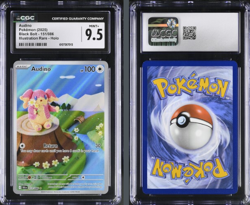 Pokemon English Audino 151 2025 Black Bolt Illustration Rare Holo CGC 9.5 - Image 1