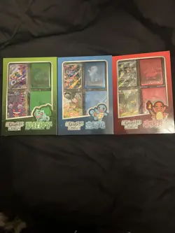 Chinese Pokemon TCG The First Partner Gift Box Set of Three Vol.2- In Hand UK - Image 1