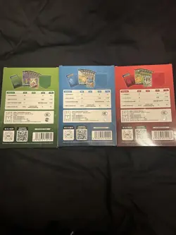 Chinese Pokemon TCG The First Partner Gift Box Set of Three Vol.2- In Hand UK - Image 5