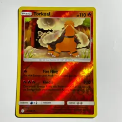 Torkoal 29/236 Uncommon Reverse Holo Card Cosmic Eclipse SM12 Pokemon TCG LP - Image 1