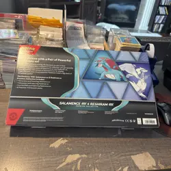 POKEMON TCG SALAMENCE EX & RESHIRAM EX PREMIUM COLLECTION BOX FACTORY SEALED NEW - Image 2
