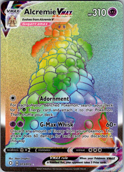 Alcremie VMAX 073/072 Pokemon TCG Shining Fates NM - Image 1