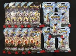 Pokemon TCG Stellar Crown Booster Pack Lot Of 15. New Sealed. - Image 1