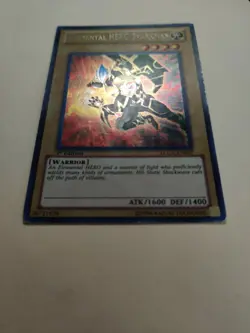 Yugioh! Elemental HERO Sparkman LCGX-EN007 Secret Rare 1st Ed MP - Image 2