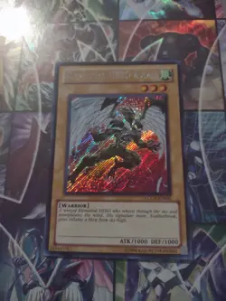 Elemental HERO Avian (Alternate Art) LCGX-EN002 Legendary Collection 2: The Duel - Image 3