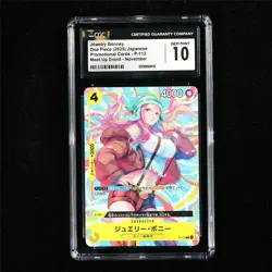 CGC 10 GEM MINT 2025 One Piece JPN Jewelry Bonney P-113 P - Image 2