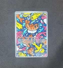 Pokemon TCG Tatsugiri Twilight Masquerade Illustration Rare Card 186/167 NM - Image 1
