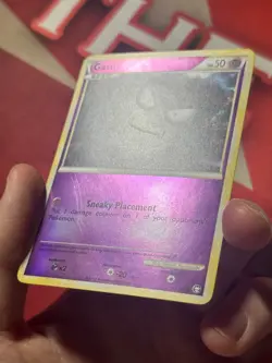 GASTLY 63/102 Triumphant HGSS REVERSE HOLO RH Pokemon TCG card NM - Image 2