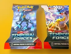 Lot of 6 Pokemon Booster Packs Scarlet & Violet Temporal Forces 6x10 =60 Cards - Image 3