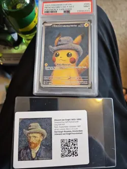 Pikachu with Grey Felt Hat 085 Sv Scarlet & Violet Promo Card PSA 9 W Promo Card - Image 5