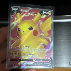 Pokemon Pikachu V Full Art Ultra Rare Holo 170/185 Vivid Voltage 190 HP Card - Image 3