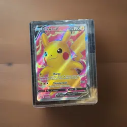 Pokemon Pikachu V Full Art Ultra Rare Holo 170/185 Vivid Voltage 190 HP Card - Image 5