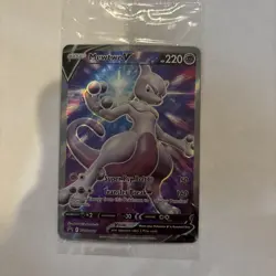 Mewtwo V SWSH229 SWSH: Sword & Shield Promo Cards Holo Sealed - Image 1