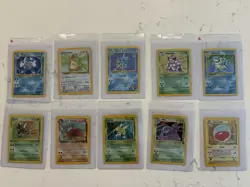 🚨 Pokemon Vintage Holograms Card TCG LOT 🚨 Mix LOT of 10 Cards Lot -#31 - Image 1