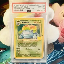 2021 TCG Pokemon Venusaur Holo Card #15/102 Celebrations Series - Image 1