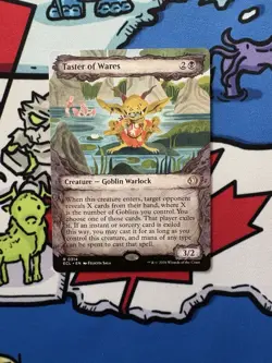 Taster of Wares x1 Mtg Fable Frame Showcase Lorwyn Eclipsed - Image 1