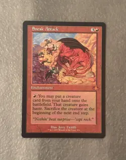 MTG ** Sneak Attack ** Retro Frame ** Dominaria Remastered - Image 1