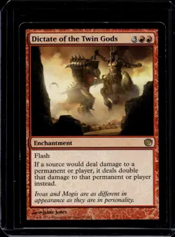 MTG Magic the Gathering Dictate of the Twin Gods (93/171) Journey into Nyx LP - Image 1