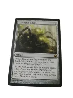 MTG Contagion Engine Scars of Mirrodin 145/249 Regular Rare - Image 1