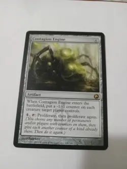 MTG Contagion Engine Scars of Mirrodin 145/249 Regular Rare - Image 2