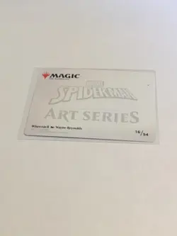 Art Series (16/54) - MTG Marvel's Spider-Man -Gold Stamped Wisecrack - Image 2