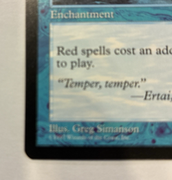Chill NM Tempest Magic the Gathering TMP #56 1997 - Image 3