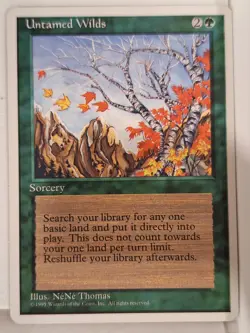 Untamed Wilds - 4th Edition Core Set - Magic the Gathering MTG Nice! - Image 1