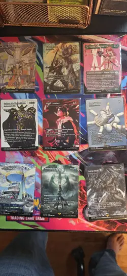 MTG/FF Lot Of 40 Regular Rares and Borderless No Repeats NM - Image 1