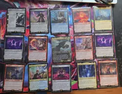 MTG/FF Lot Of 40 Regular Rares and Borderless No Repeats NM - Image 2