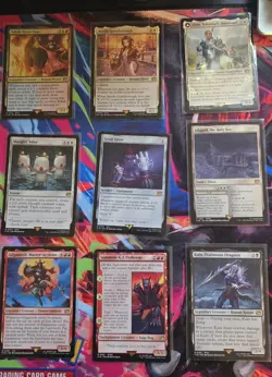 MTG/FF Lot Of 40 Regular Rares and Borderless No Repeats NM - Image 3