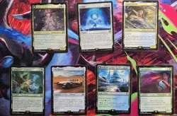 MTG/FF Lot Of 40 Regular Rares and Borderless No Repeats NM - Image 4