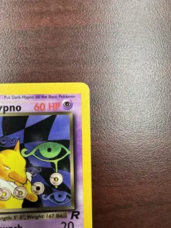 Dark Hypno 26/82 Rare 1st Edition Team Rocket Pokemon Card LP/LP+ - Image 4