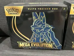 Mega Evolution Elite Trainer Box ETB Set of 2 Lucario & Gardevoir Factory Sealed - Image 2