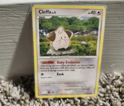 2007 Pokemon Diamond & Pearl Base Set Cleffa 78/130 Extremely HP - Image 1